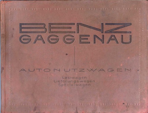 Seltener benz verkaufsprospekt - seltener,
